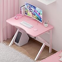 Amazon.co.jp: YOYAWB ゲーミングデスク PCデスク 炭素繊維目